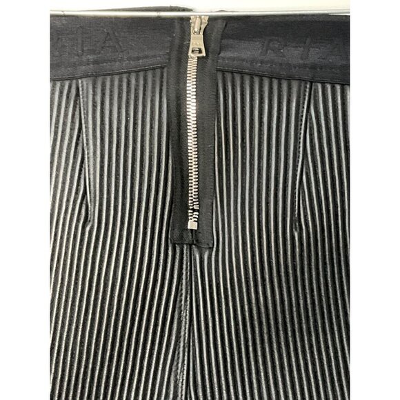 RTA Maelee Leather Pants in Black Small New Womens Split Cuff Trousers - Picture 9 of 16